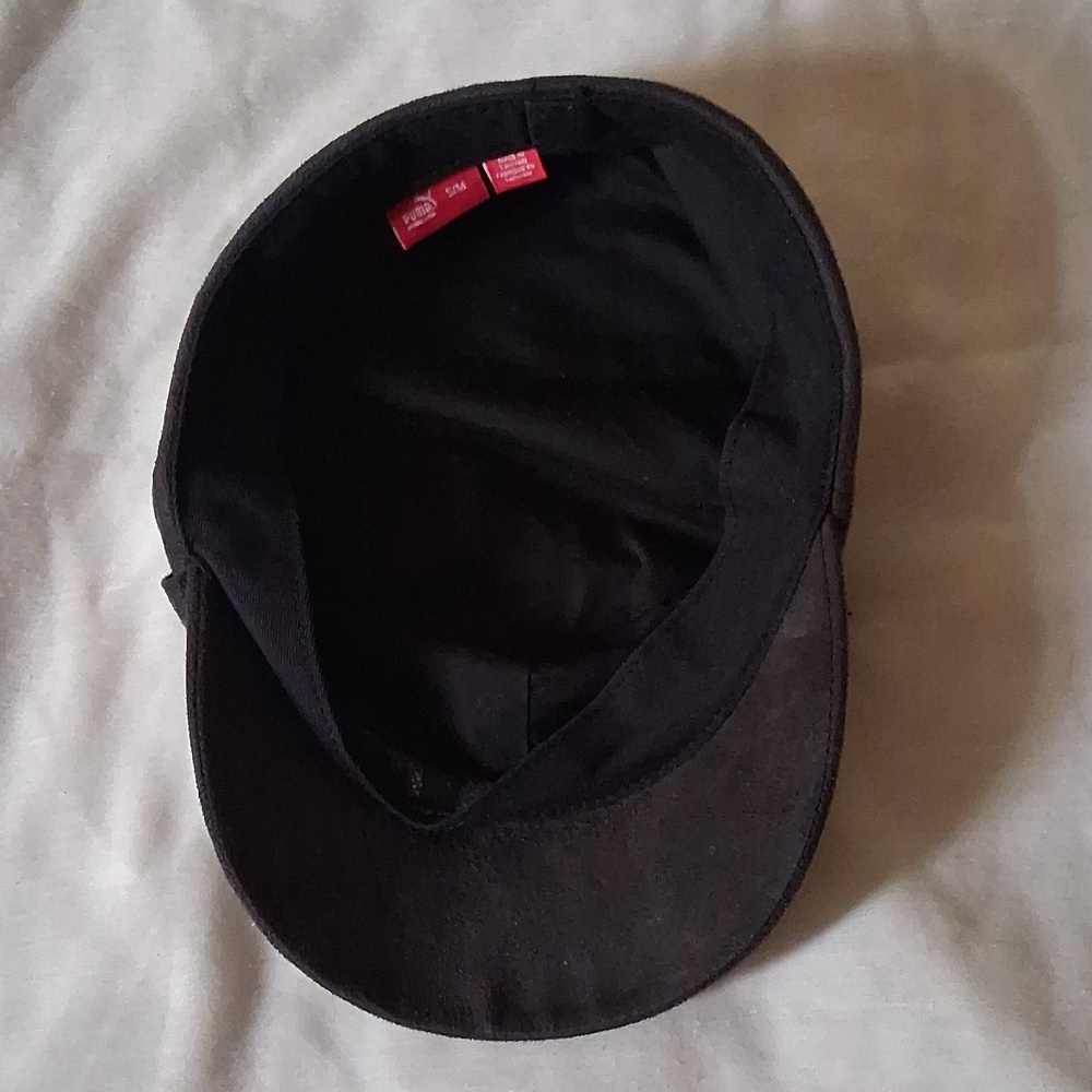 Puma Black Suede Cap - Picture 7 of 7